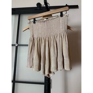 Queen of Sparkles Iridescent Shorts Size Medium